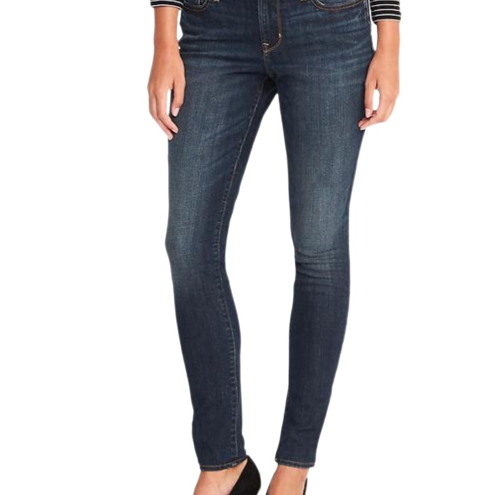Old Navy Curvy Profile Mid-Rise Skinny Jeans Size 8